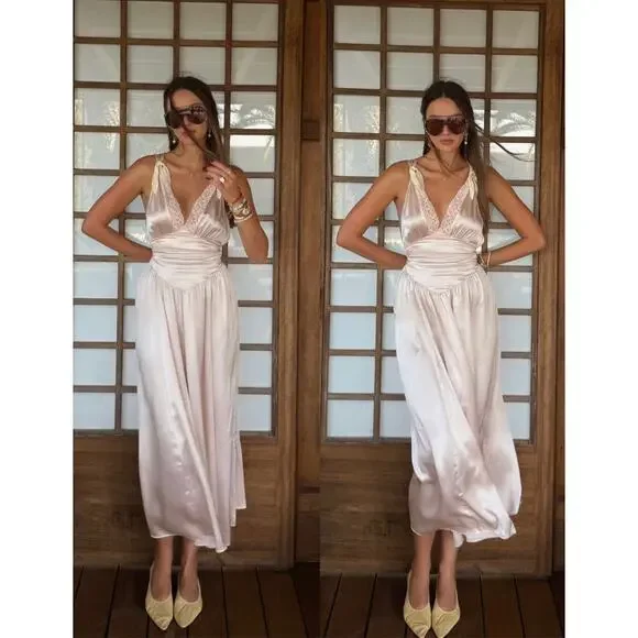 Helsa The Silk Celeste Dress - Picture 10 of 16